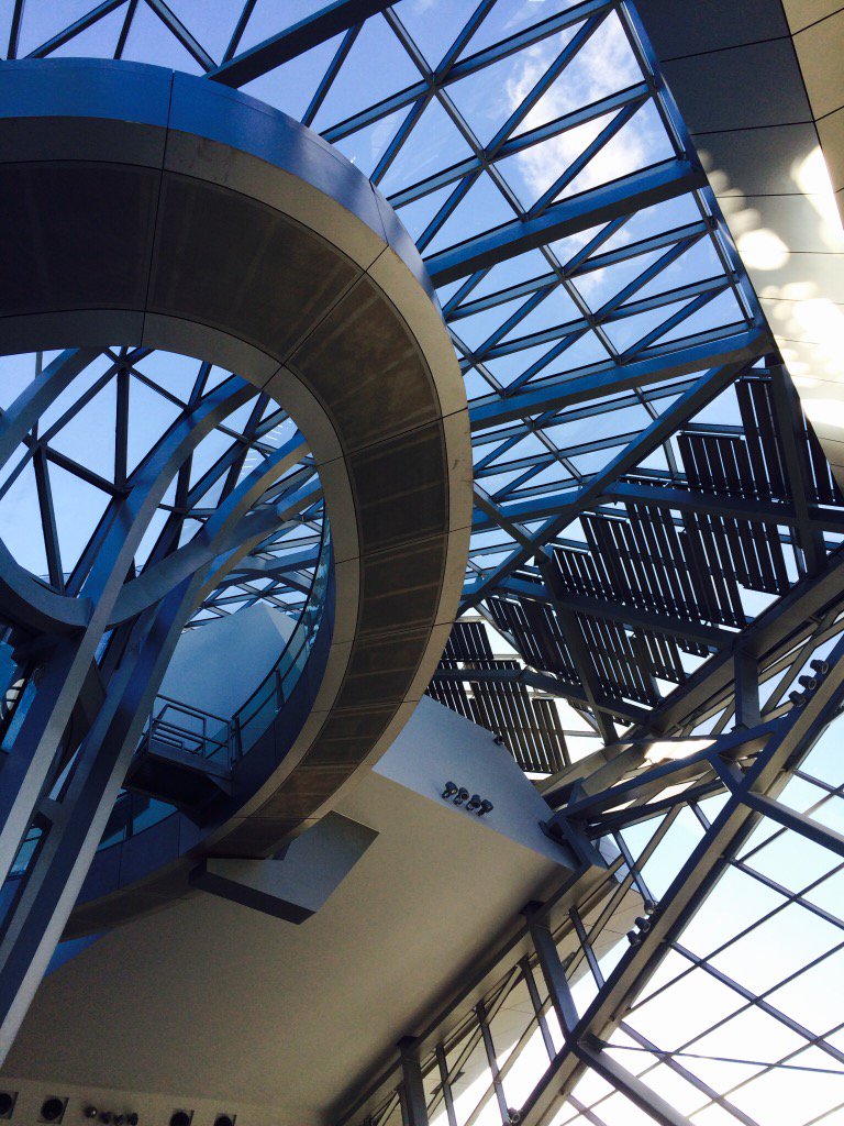 Impressive new museum in Lyon. Beautiful architecture. Musée des Confluences. Worthwile visiting!