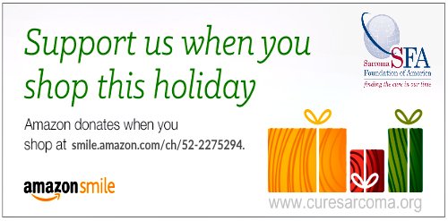 CureSarcoma's tweet photo. Support #sarcoma research by shopping at https://t.co/n908SnBb8w or https://t.co/i4lQFU2Hmk #CureSarcoma https://t.co/uTNKJH9e3v