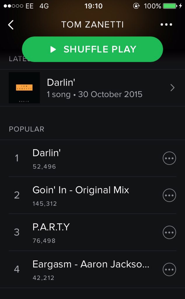 ceehobin's tweet image. My Four fave songs!!!😱 @TomZanettiTZ #realmusic