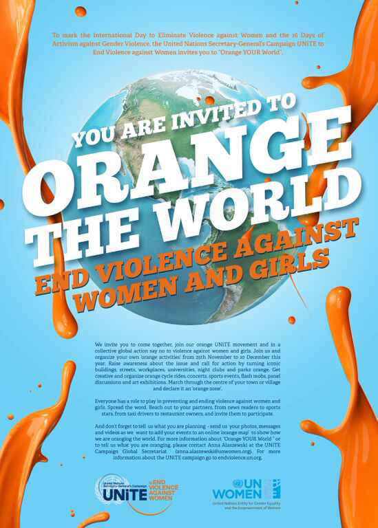 AAUW_TXST's tweet photo. Day 6 #GBVT Orange the World https://t.co/43vzp3W444