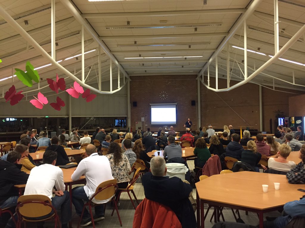 Eerste aandeelhoudersvergadering van dit schooljaar. Startend met presentatie van jonge ondernemer <a href="/janpaul_b/">Jan Paul Beukema</a>