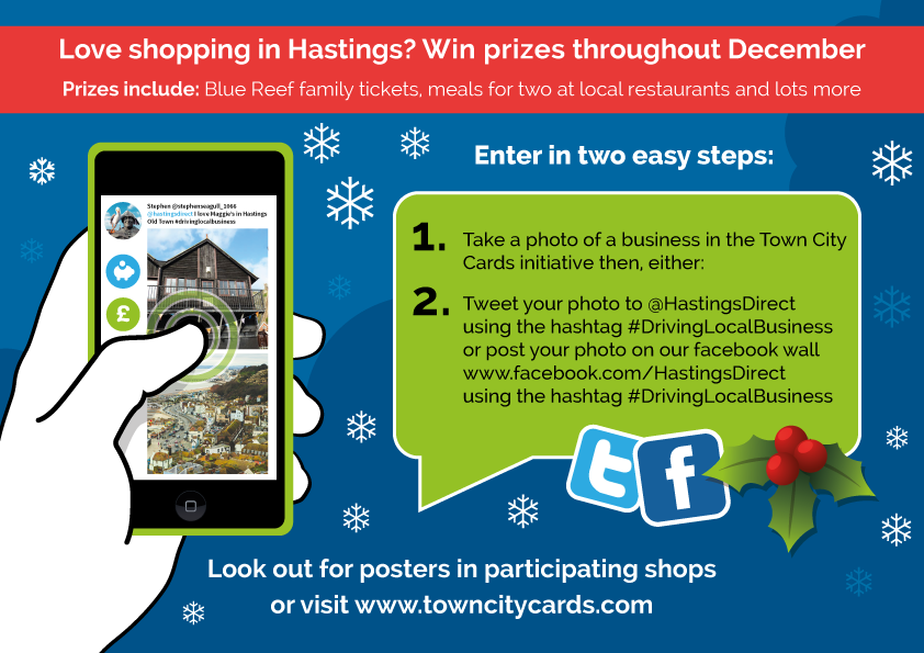 HastingsDirect's tweet photo. We’re giving prizes in December to people who love to shop in Hastings #drivinglocalbusiness https://t.co/1YdgueyfH7 https://t.co/1tHEPgk9TQ