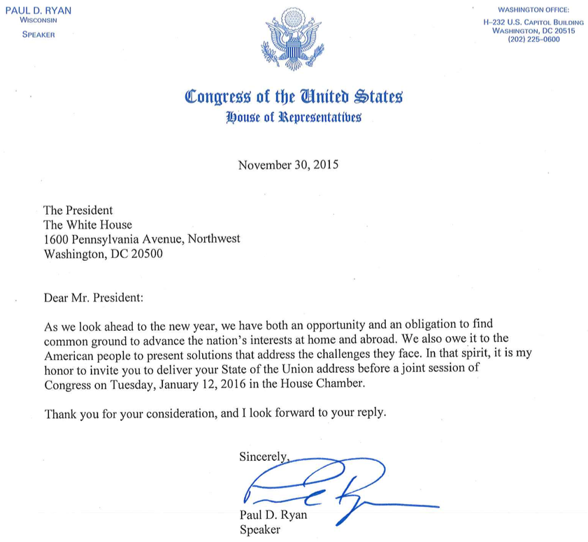 Paul Ryan On Twitter Breaking News President Obama S Last Sotu Address Will Take Place On January 12th Https T Co 2oenzz4xfk Https T Co Vo2ep9omv0 Twitter