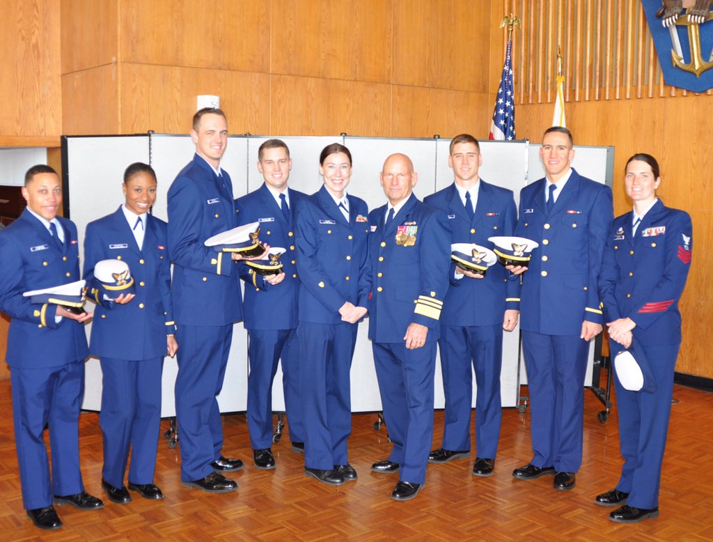 MelissaLeake's tweet photo. #Congratulations #CoastGuard #OCS 1-16 graduates! https://t.co/q9sYnFCcwy