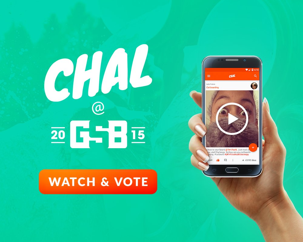 chalglobal's tweet photo. Only 3 days left at #GSB2015 and we really need your vote! Please support Chal at https://t.co/ZhaXZYf6vv Thank you! https://t.co/EAcYPy9mlT