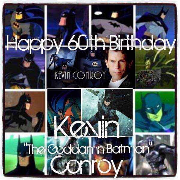 Happy birthday to the voice of my childhood. Kevin Conroy will always be the best Batman 