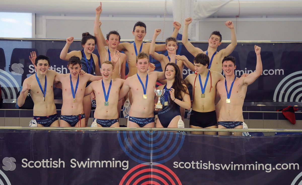 ScottishSwim's tweet photo. Congratulations to @DunfermlineWPC winners of the Willie Mellor U18 Cup #SNWPC15 Scottish National #WaterPolo Champs https://t.co/8XybWRTPbd