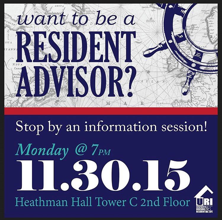 URI_RASelection's tweet photo. Only a few more hours until our next Info Session! #uriraselection #ralife https://t.co/HrWPb5S6EY