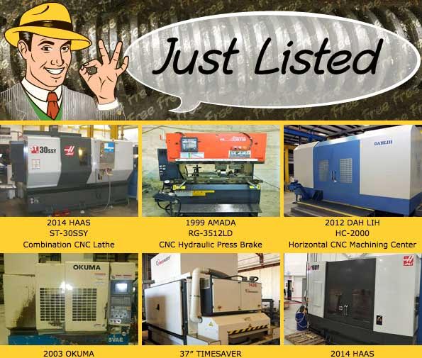 listatool's tweet photo. Just Listed Used Machinery >>DAH LIH, TOS, MORI SEIKI, AMADA, HAAS, YODER, KITAMURA, Mega >> https://t.co/ceUYypozQB https://t.co/fkN82G4HJJ