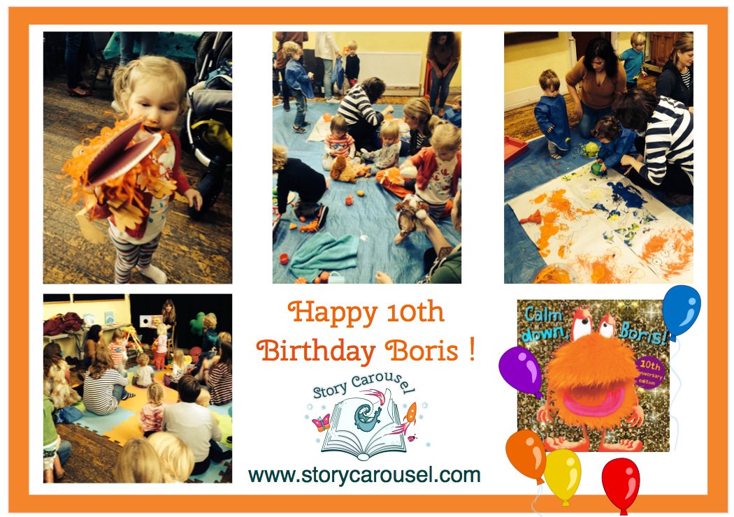 Thank you to Sam Lloyd for visiting us this morning & Happy Birthday Boris!  