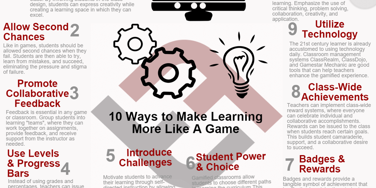SHIFTelearning's tweet photo. 10 Strategies To Make Learning Feel More Like A Game: https://t.co/peiG5p3fFK #gamification #eLearning https://t.co/AoST6Rypcs