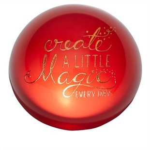 ValMcDowall's tweet photo. Create a little magic everyday - my new paper weight and #mantraforwriting https://t.co/GbciUT6NHt