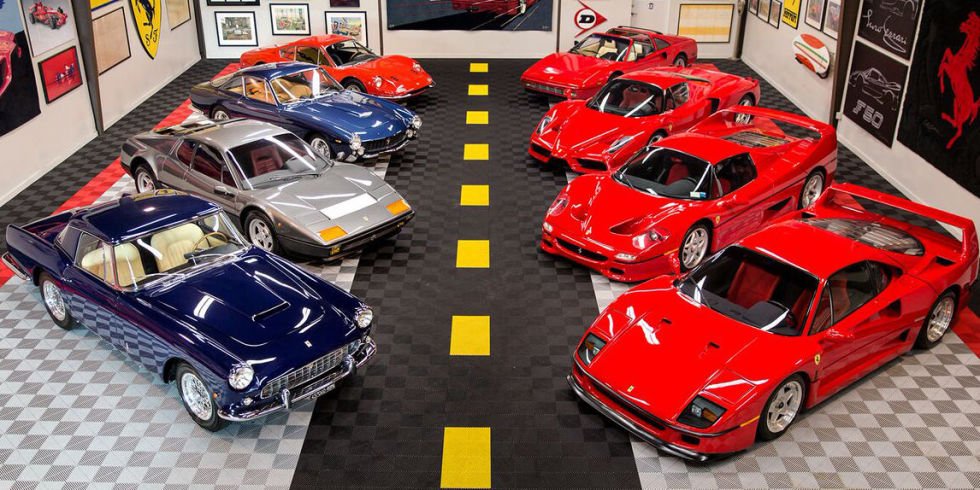 RoadandTrack's tweet photo. For a mere $11 million, this could be your @Ferrari collection starter kit https://t.co/7FGJKoNzAC https://t.co/7HnYbGL1hr