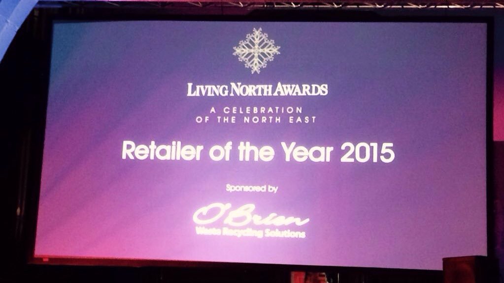 ForumBooks's tweet photo. Still pretty darn chuffed we won Retailer Of the Year @Living_North fab awards of Fri #LNAwards15
#northeasthour !! https://t.co/qLLwrUDqUb