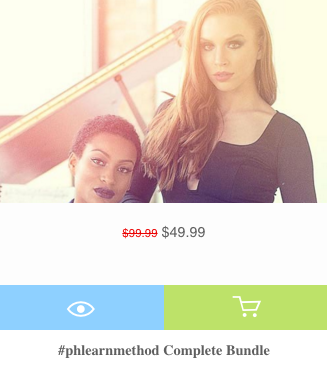phlearn's tweet photo. #phlearnmethod at half price?? Yes please! https://t.co/pLxoQwevlX
