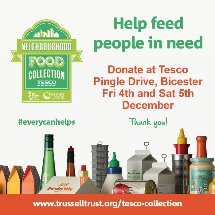 Come and donate OR volunteer this Fri &amp; Sat at @tescobicester #Bicester 10-5 #everycanhelps bit.ly/1NP6EyU