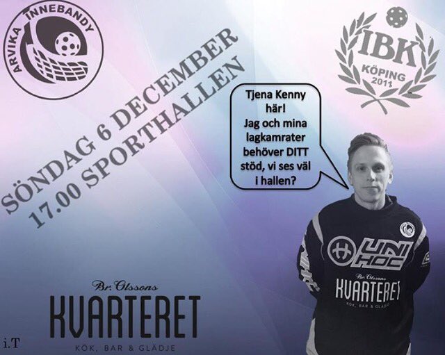 På söndag gästas vi av Köping. En tuff match blandat med snabb och teknisk finess. Hoppas vi ses / A-laget!