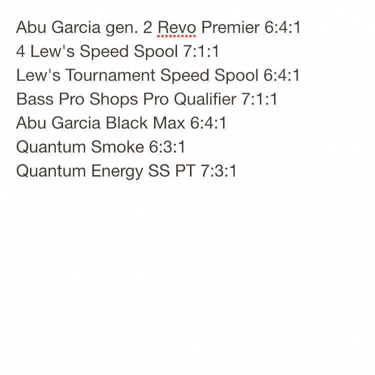 I have a few reels laying around that I'm trying to sell. DM me if you're interested.