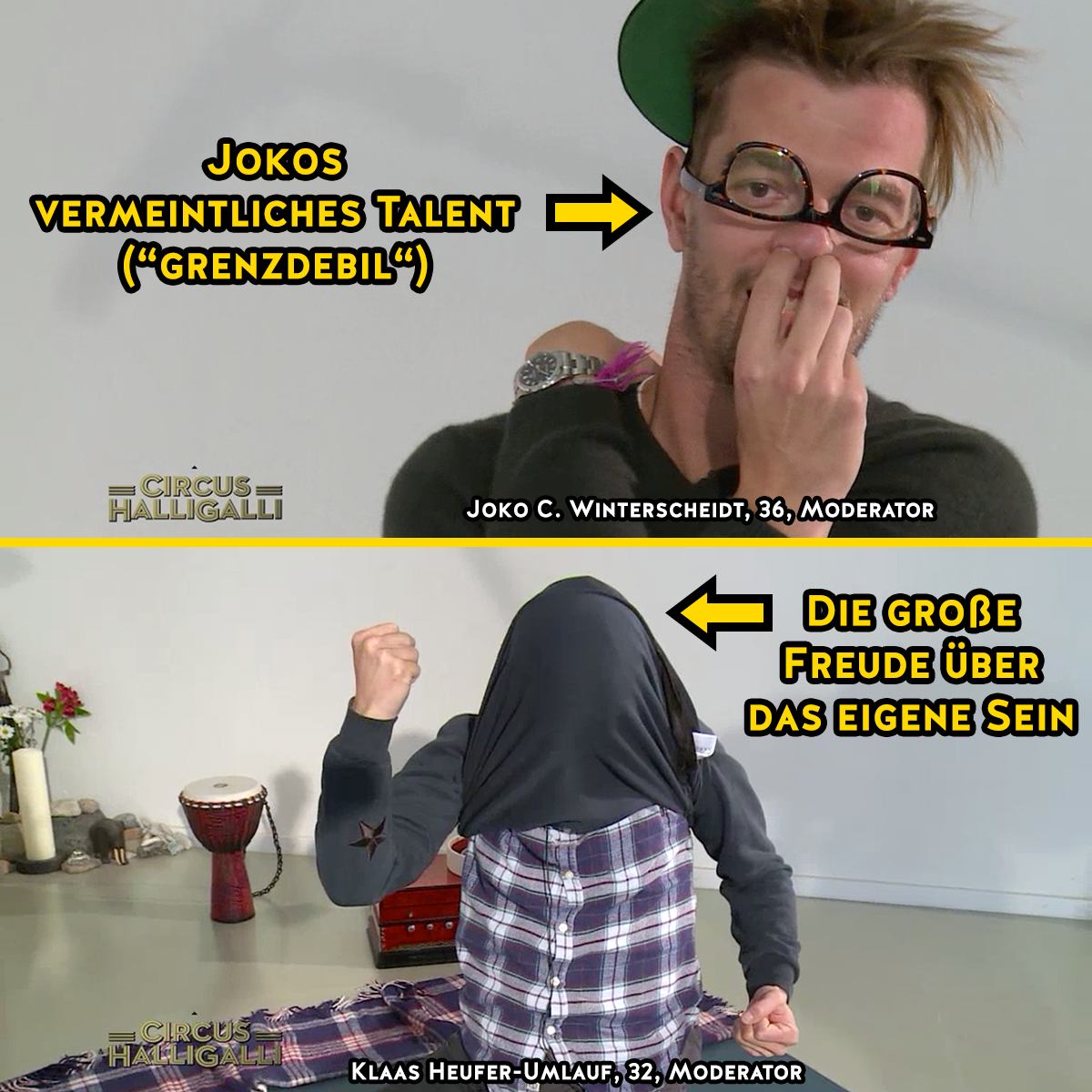 expertefueralle's tweet photo. Das haben sich die beiden am Anfang ihrer Karriere vermutlich auch mal anders vorgestellt. #HalliGalli https://t.co/wRSnMbubfW
