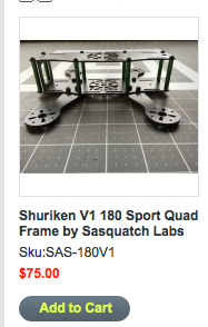 d0tslash's tweet photo. Wh00t! "Shuriken V1 180 Sport Quad Frame by @sasquatch_labs" now available at BuddyRC - https://t.co/A8V7BEUnaS https://t.co/maDr7dRaw4