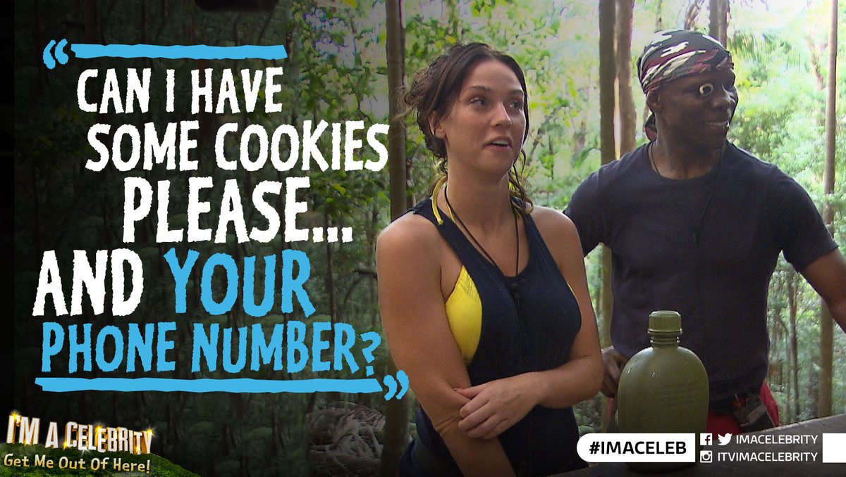 imacelebrity's tweet image. It seems @VickyGShore would rather Kiosk Keith than the Cookies or the Brownies #ImACeleb