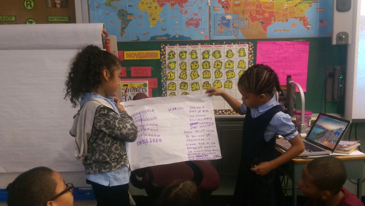 mrs_hardt's tweet photo. Class 302 created Distributive property posters to explain their thinking #ps1xhhp #ps1x3rd https://t.co/Z5G93XWKYo
