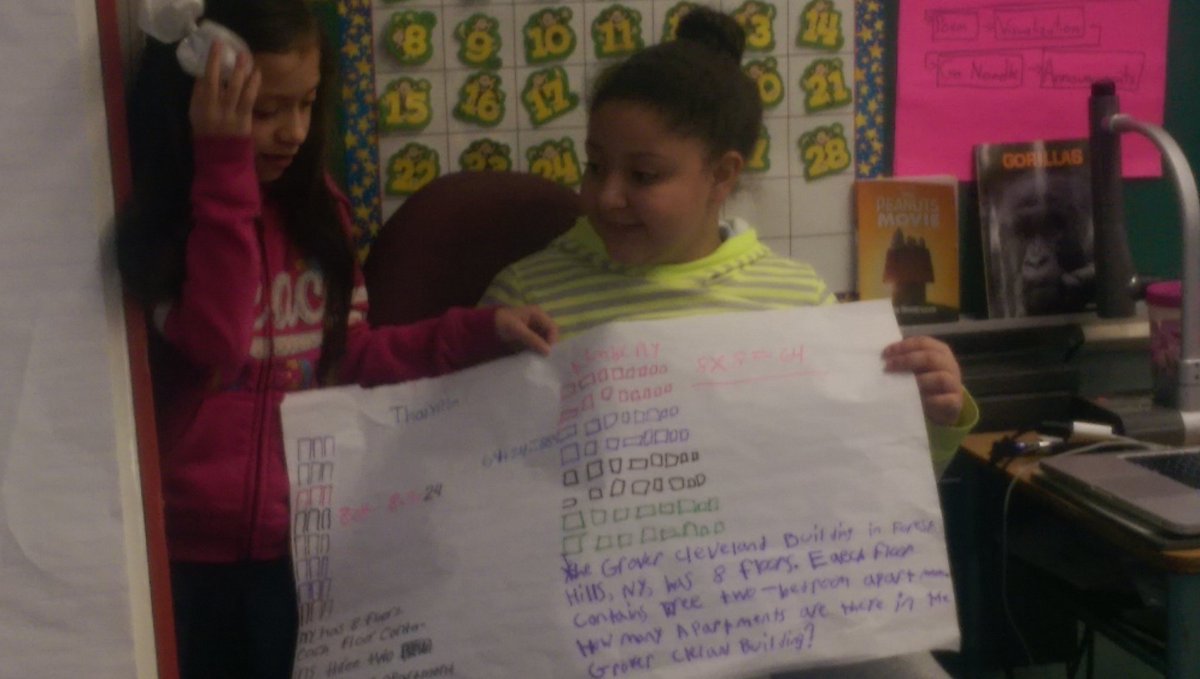 mrs_hardt's tweet photo. Class 302 created Distributive property posters to explain their thinking #ps1xhhp #ps1x3rd https://t.co/Z5G93XWKYo