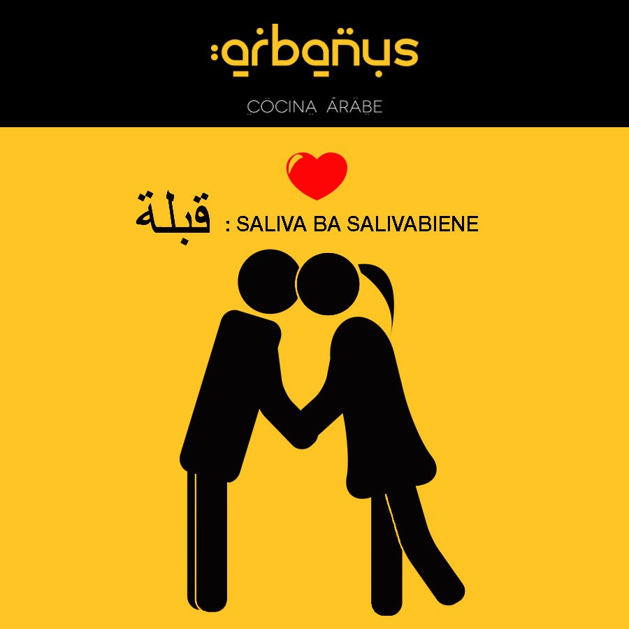 semusarbanus's tweet photo. En #Arbans sabemos que beso en árabe se dice Saliva ba salivabiene. #BadumTss #TodosSemusArbanus @mercadoromaMX https://t.co/evL5wfvFjs
