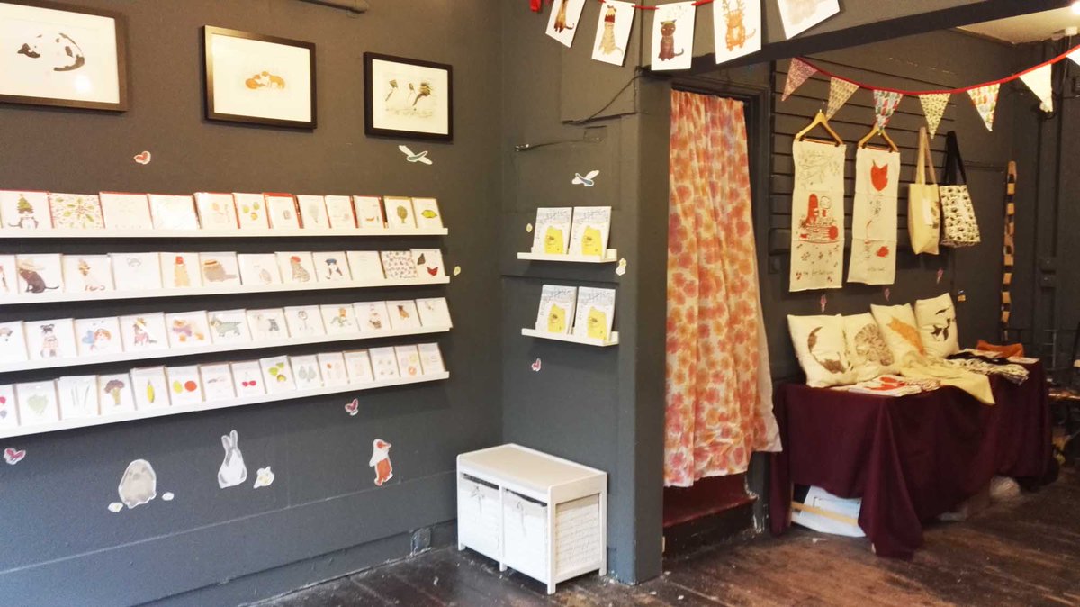 joclarkdesign's tweet photo. Pop Up shop now OPEN Come along have a peek! #cambridge #popup #IndieAuthors #illustrator https://t.co/t2cXIbr3ZF https://t.co/tEmCC8eQMd