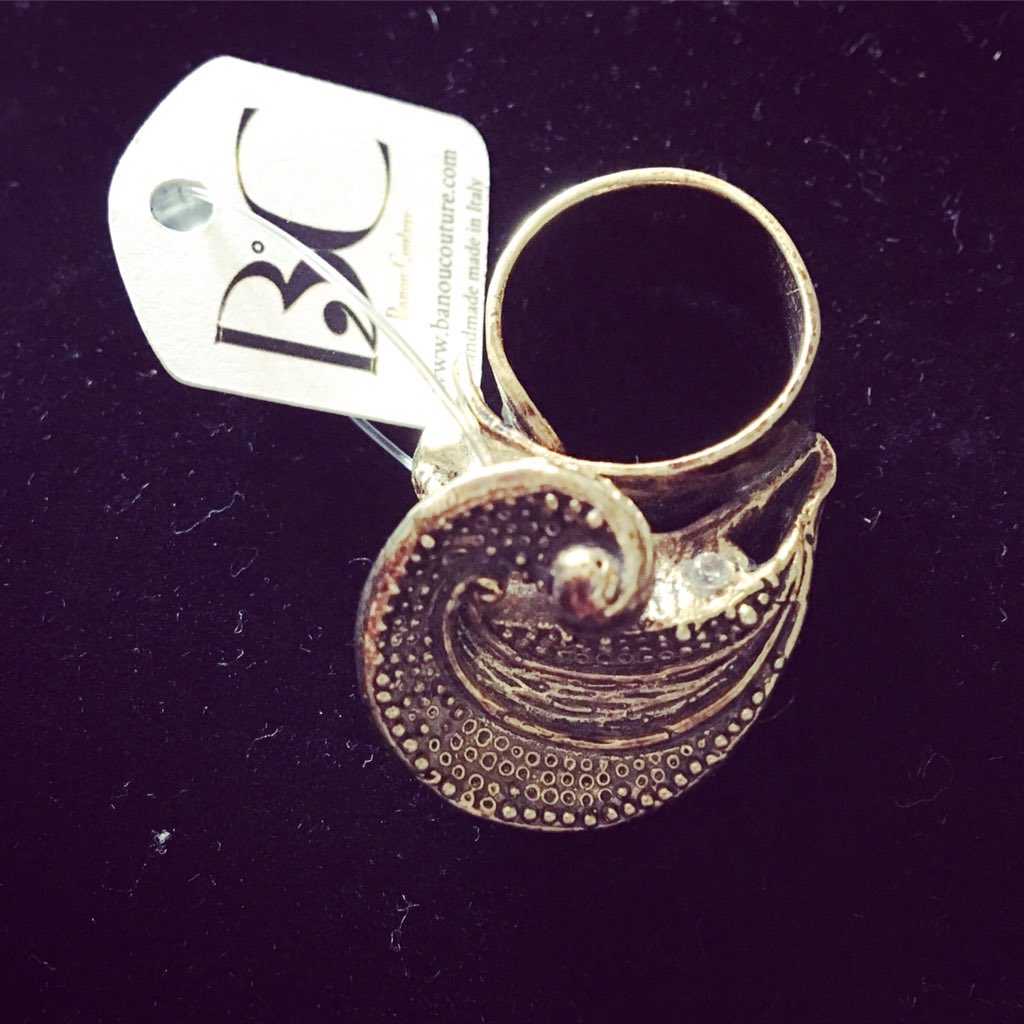 BanouCouture's tweet photo. Beautiful handmade ring . #handmadejewelry #banoucouturering https://t.co/ca7W9zArXJ