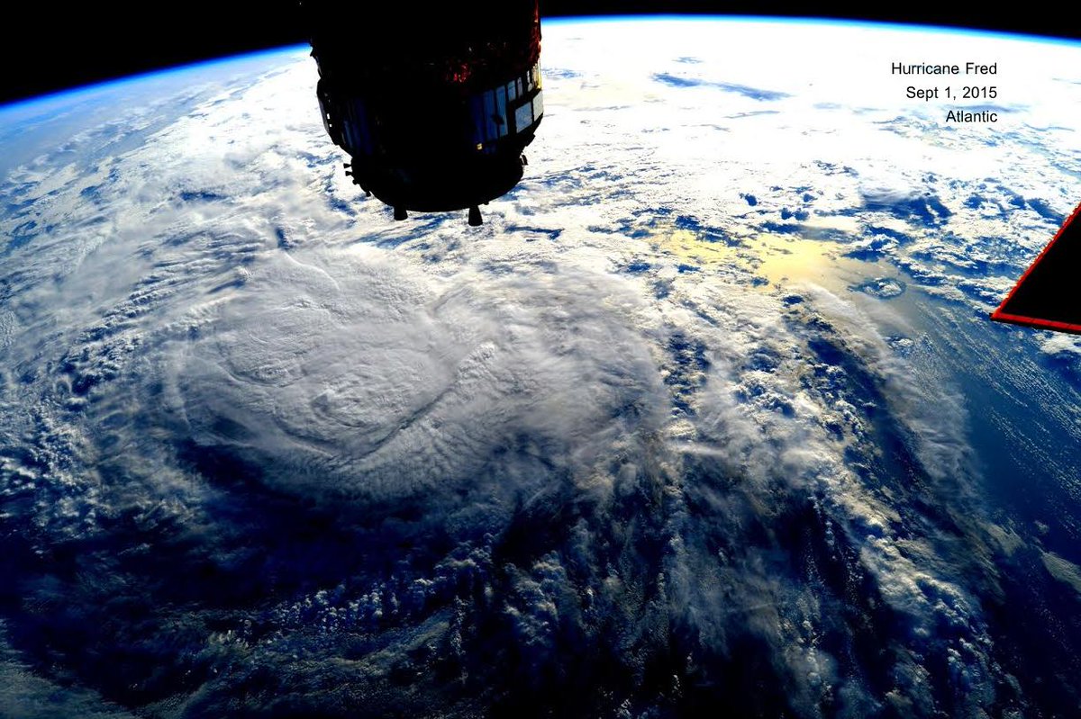 StationCDRKelly's tweet image. My #YearInSpace saw the full #hurricane season of 2015 that ends today! Here's 4 flashback pics from @space_station.