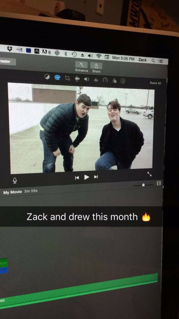 ZackAndDrew's tweet photo. Did you miss us last month? https://t.co/TVdqwuUNbG