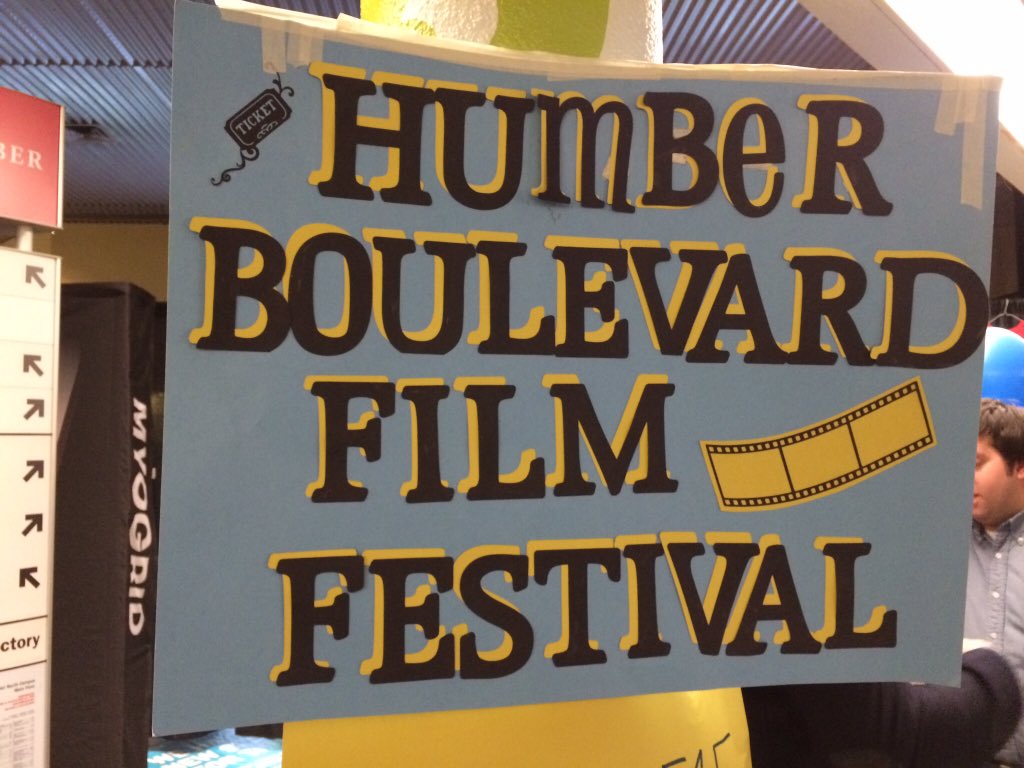 HumberHRT's tweet photo. First film is about to begin! @HBFilmFest2015 https://t.co/s7sUmomZPx