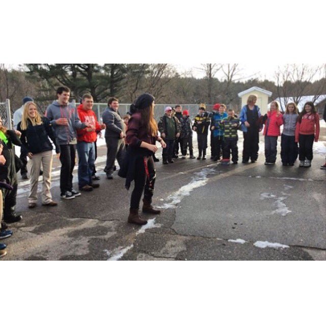 Chelsea_Bangs's tweet photo. @FJMVoyageurs another reason why our SHSM is the best. Giving back, and teaching kids to learn and have fun. #OdrEd https://t.co/T2UxARbnU0