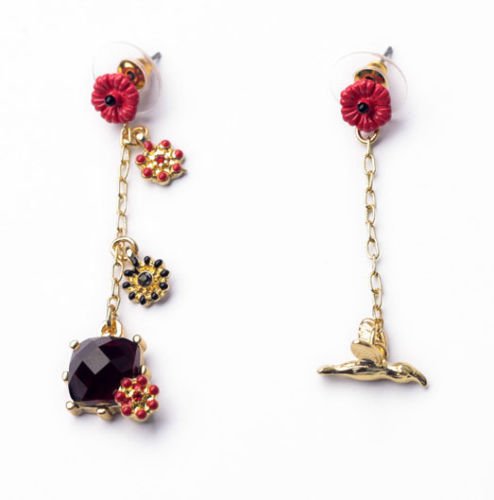 New Style Statement Jewelry Asymmetric Flower Bird Resin Flowers Drop Earrings
ebay.com/itm/1218070651…