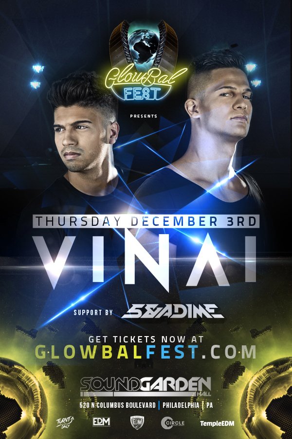 TempleEDM's tweet photo. RT &amp; TAG THE SQUAD to win tickets for @GlowbalFest at @SoundGardenhall this Thursday!
DM for discounted hardcopies https://t.co/FFcMYb8ZMm