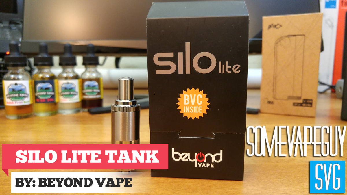 somevapeguy's tweet photo. I love this tank from @BeyondVape I will have a quick review on it Wednesday! #vape #vapelife #beyondvape #silolite https://t.co/riSsrYgtcM