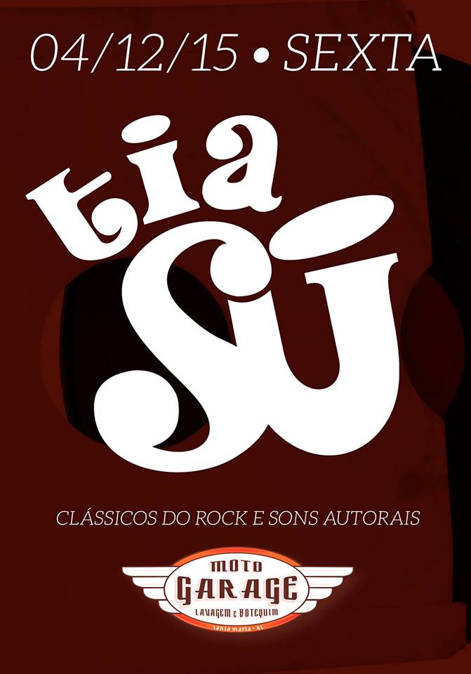 MotoGarageSM's tweet photo. Sexta-feira a festa é por conta da banda Tia Sú de Santa Maria. Venha conferir! https://t.co/KIT1yieK1y