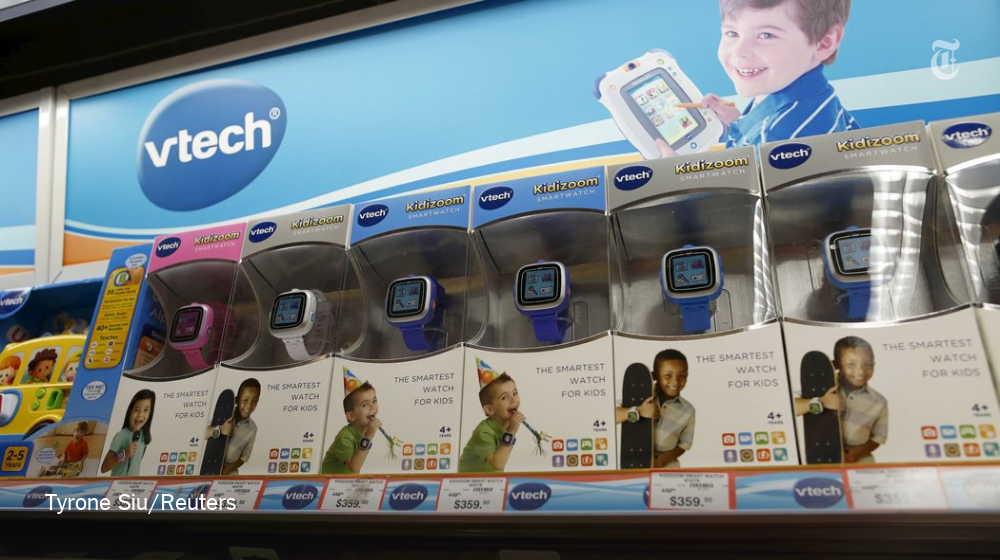 Security breach at toy maker VTech includes data on children nyti.ms/1NjpXQh