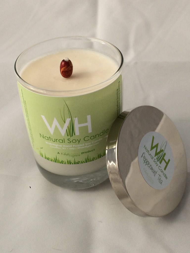 In an effort to be even more #EcoFriendly we have switched from boxes to labels! #soycandles #buylocal #handpoured