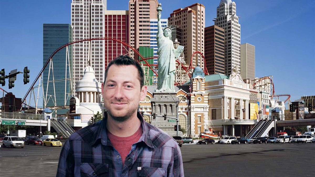 TheOnion's tweet photo. Man Thinks Going To Vegas For Things Other Than Gambling Somehow Less Sad https://t.co/yYN8IspErB https://t.co/eZVZRey016