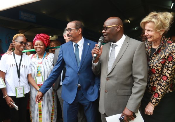 AfricaSexWork's tweet photo. It is always nice to see Michel Sidibé @MichelSidibe, @UNAIDS showing support for #ICASASexWork #ICASAKP #ICASA2015 https://t.co/Af7hXbXuyX