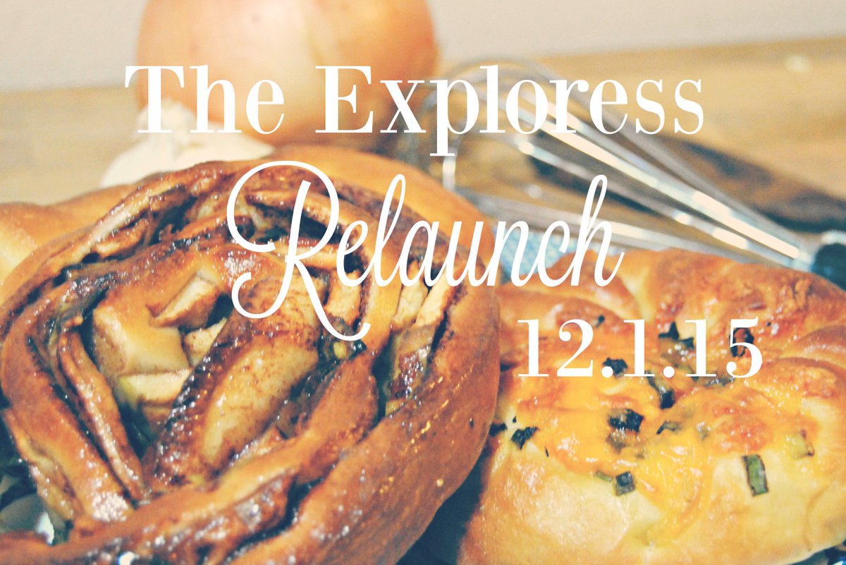 The_Exploress's tweet photo. Did we mention we hired a new food editor!? Get your taste buds ready for our relaunch starting TOMORROW! #Exploress https://t.co/CA9WvGWBi2