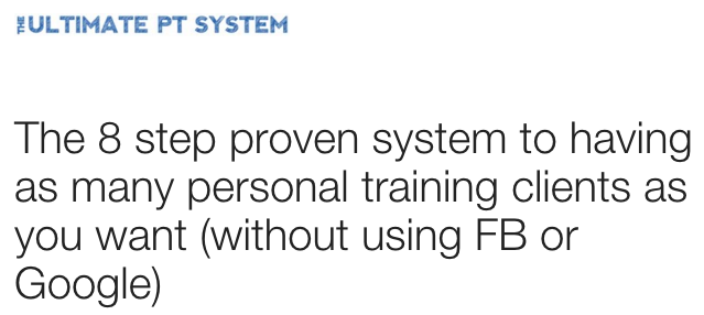 PT_System's tweet photo. The 8 step system to having as many clients as you want https://t.co/Zi6wDpw04n   #personaltrainers #PTs https://t.co/oNj4wRfLqe