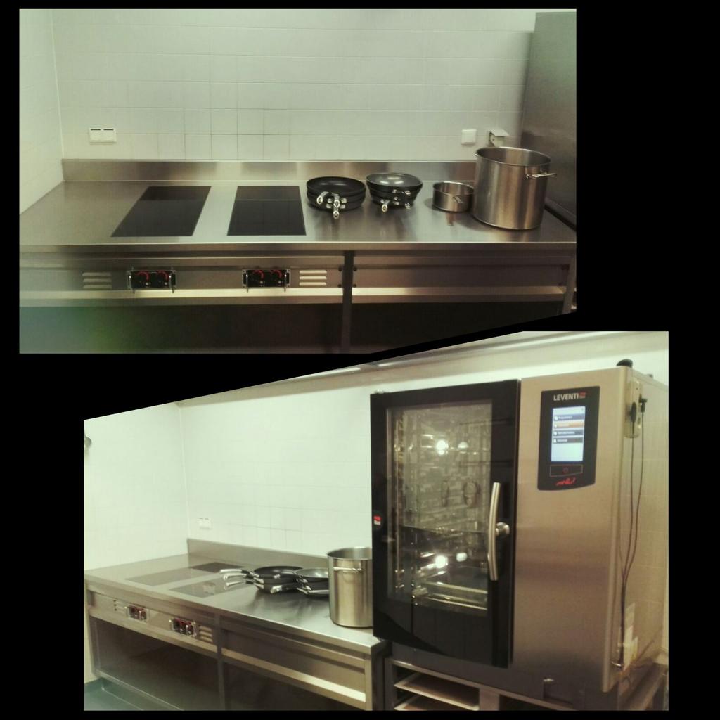 BenjaminGroot's tweet image. Strakke maatwerk @CookTekBNL inductiemeubel en #Leventi ME steamer voor het OPCW in Den Haag.