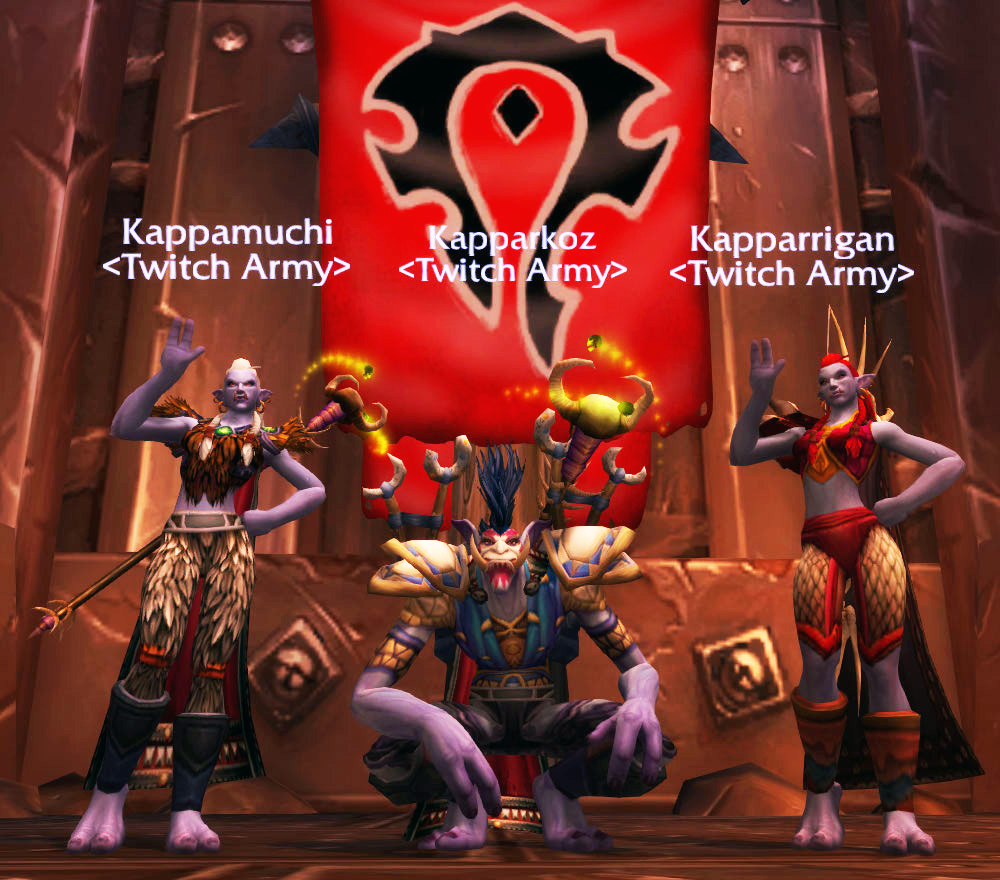 DarkozTV's tweet photo. Se viene...
#WorldOfWarcraft #KappaArmy #TwitchArmy https://t.co/Nd3No7ilCv