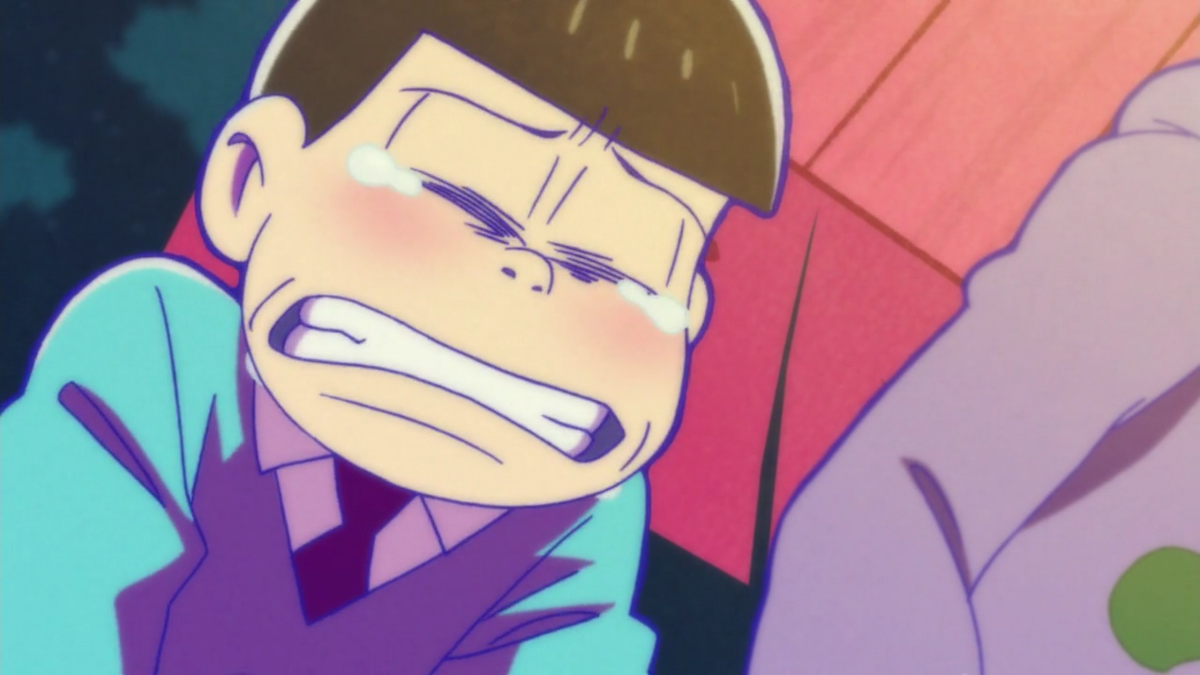 やなぜ おそ松さん9話ネタバレ注意 十四松の泣き顔がすごく綺麗ででも子供っぽく思い切り泣いてて もらい泣きした 口の中のハートが完全には割れてないとこもさすがと思った この失恋は 悲しいだけのものじゃない 強くなれ十四松 T Co T1copni3ju