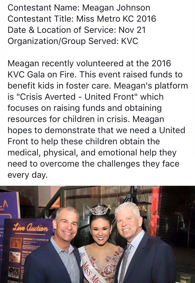miss_johnson5's tweet photo. A huge thank you to the #MissKansasOrg for sharing! #4TheKids #MissMetroKC https://t.co/t7EOOdrlXu