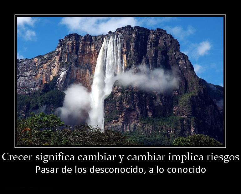 RefIexionES_'s tweet photo. Crecer significa cambiar y cambiar imp Pasar de los desconocido, a lo conocido https://t.co/QjPFXhneMu