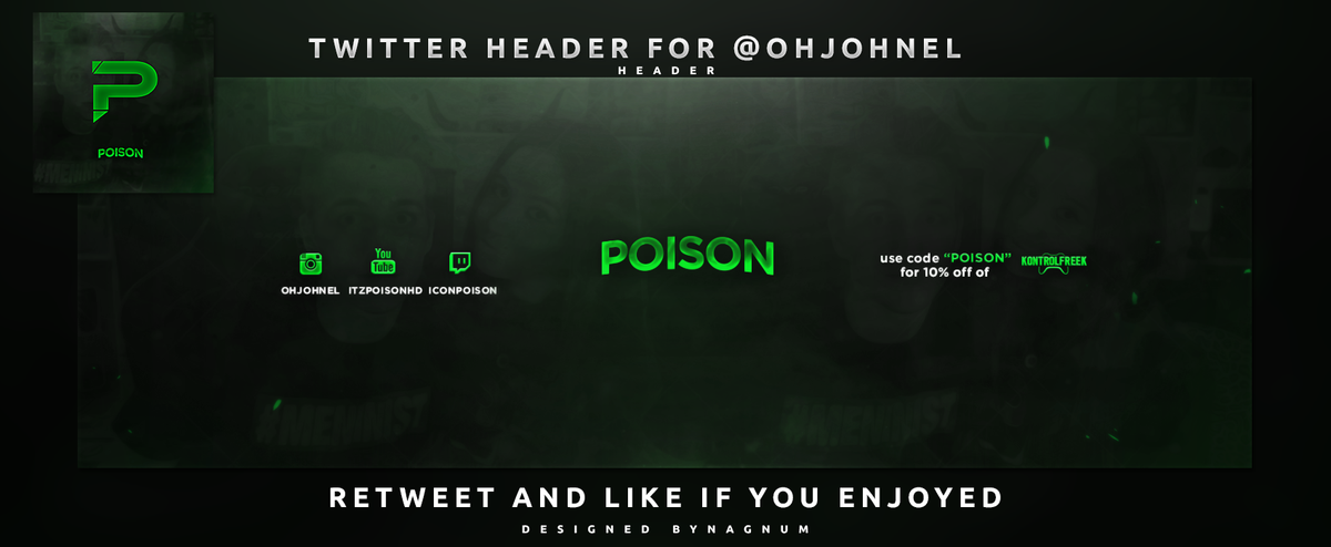 Nagnums's tweet photo. Revamp for the man himself @OhJohneL
Retweet and like if you enjoyed:) https://t.co/GXNXMA0ZgZ